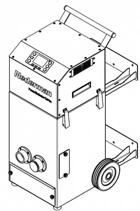 Nederman Wall Attachment For Fume Eliminator GoMax 2-Pack
