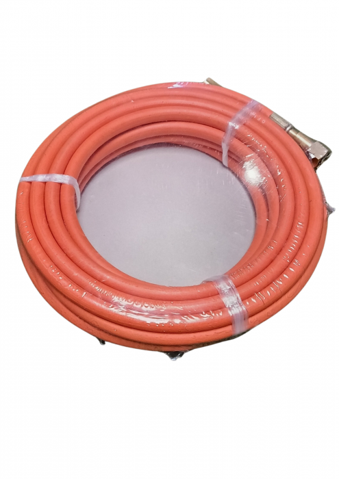 Weldgas Fitted Orange Propane Hose - MigAnglia Welding Equipment