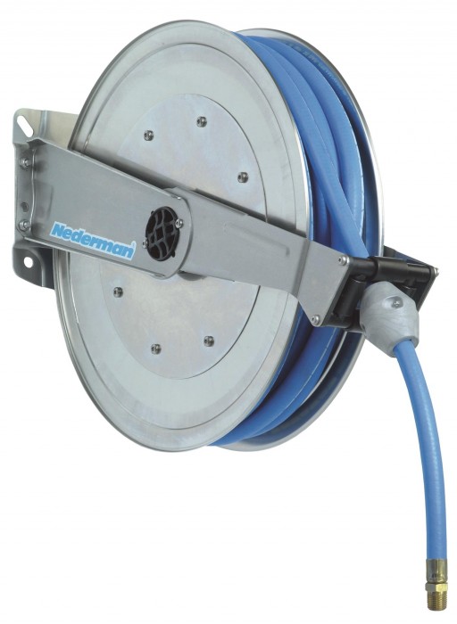 Nederman 889 hose reel stainless 