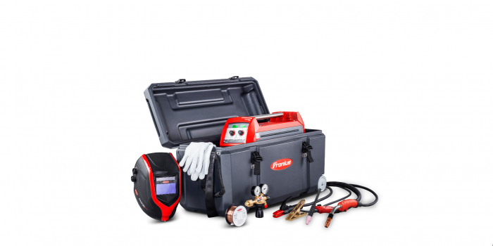 Fronius TransSteel 2200 MV Multi Voltage ToolCase Set MIG / TIG / ARC Welder Welding Machine