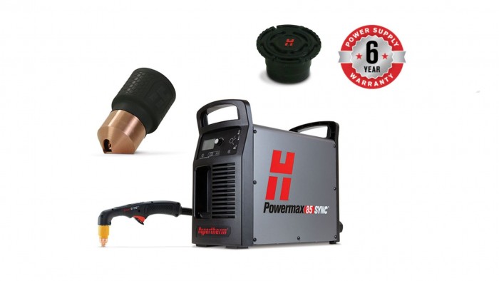 Hypertherm Powermax 85 SYNC Plasma Cutter cutting machine