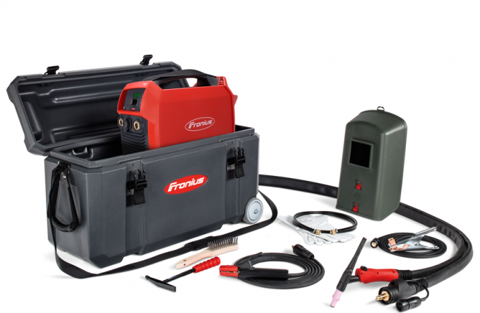 Fronius - Ignis 180 Set EFMMA Arc Welder With TIG Torch, MMA Leads & Site Carry Case, 230v 1 Phase 4,075,249,850