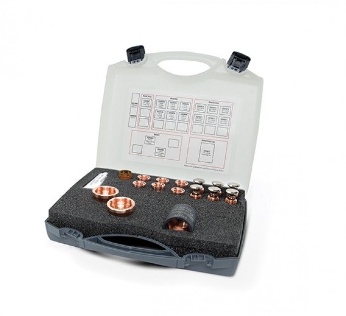 Hypertherm Powermax125 Consumable Kit open kit 