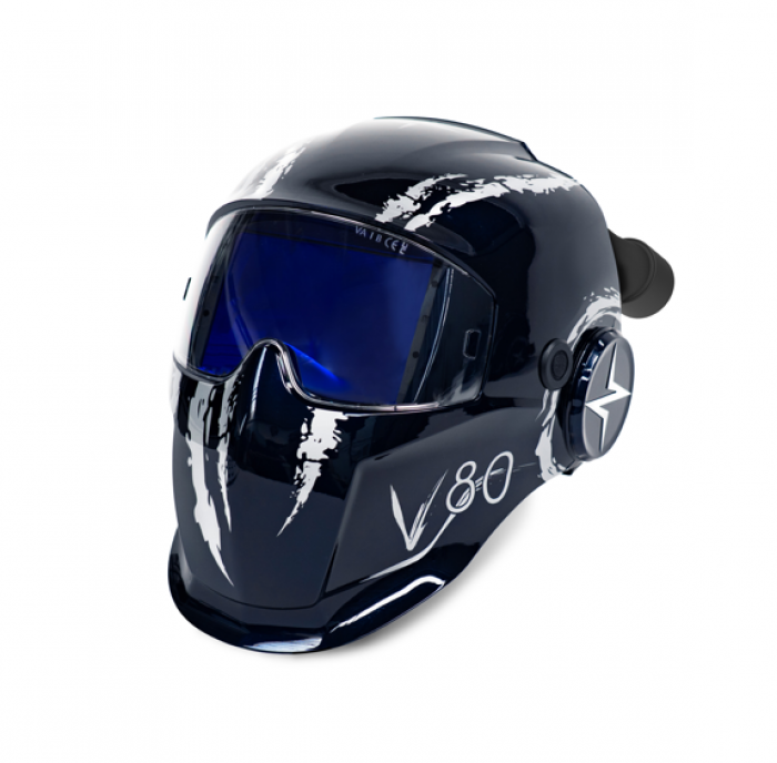 Bohler Evolution V80 Air - glossy blue headshield