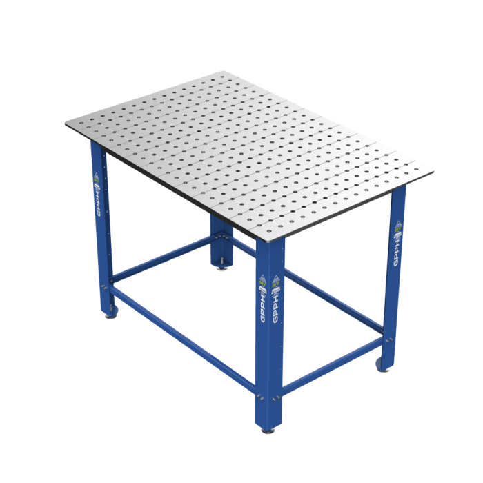 GPPH Welding Table DIY on feet 1200x800 mm Ø16 mm grid 50x50 mm