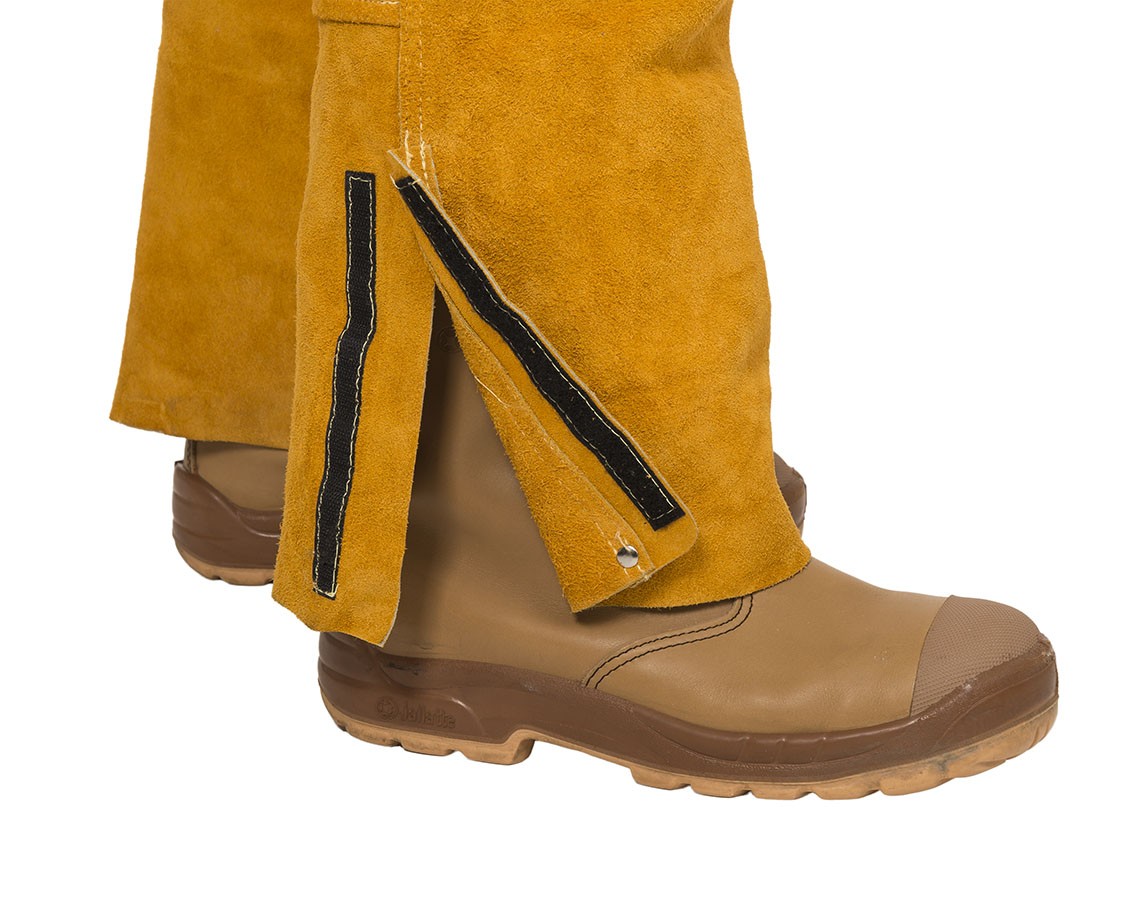 thumbnail image 2 of Weldas® Golden Brown™ Leather Welding Sleeves, Protect The Wrist To Upper Arm, For Medium To Heavy Duty Applications, 44-2321, Golden Brown, Pack Of 1 Pair 2 of 13