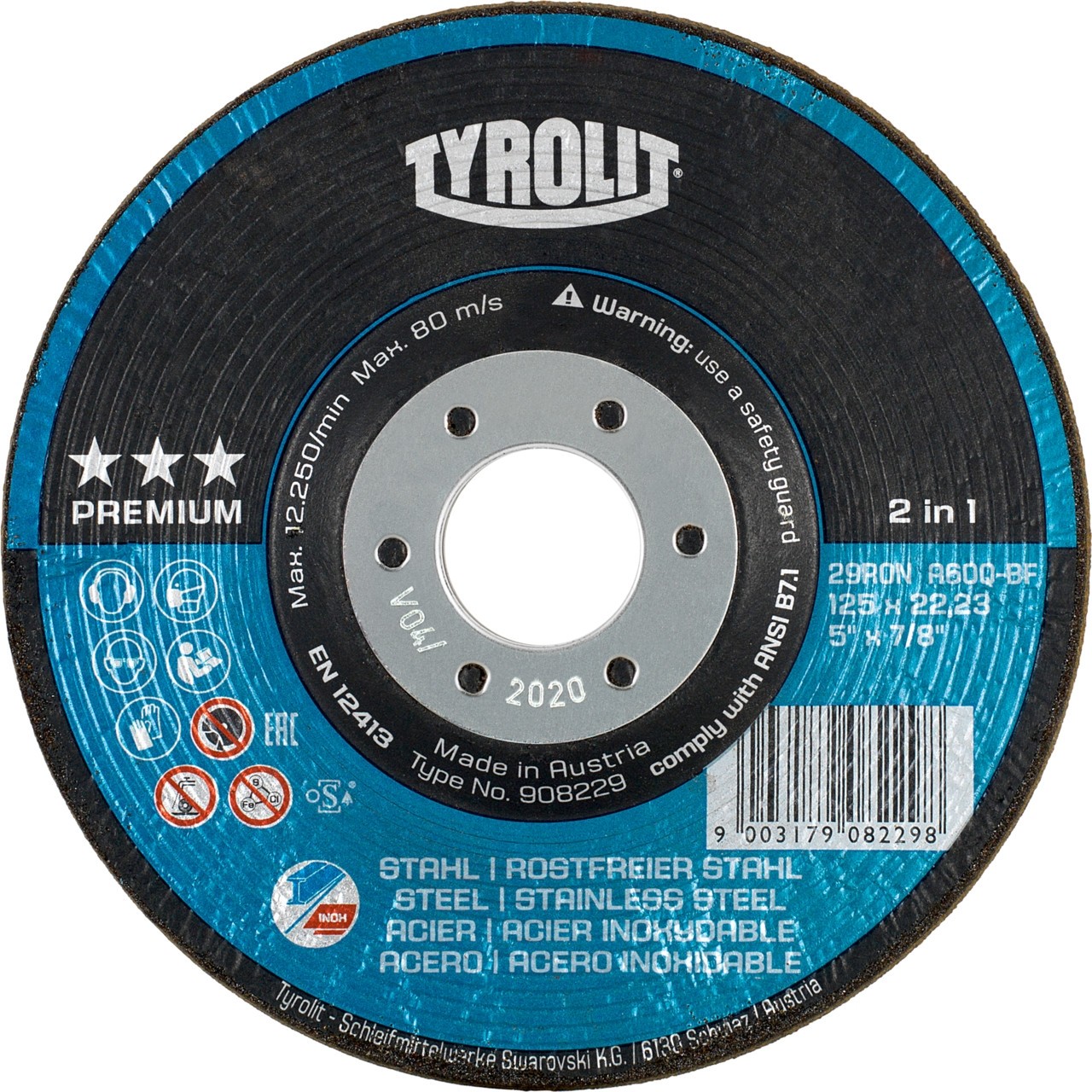 Tyrolit PREMIUM RONDELLER® 2 in 1 MigAnglia Welding Equipment