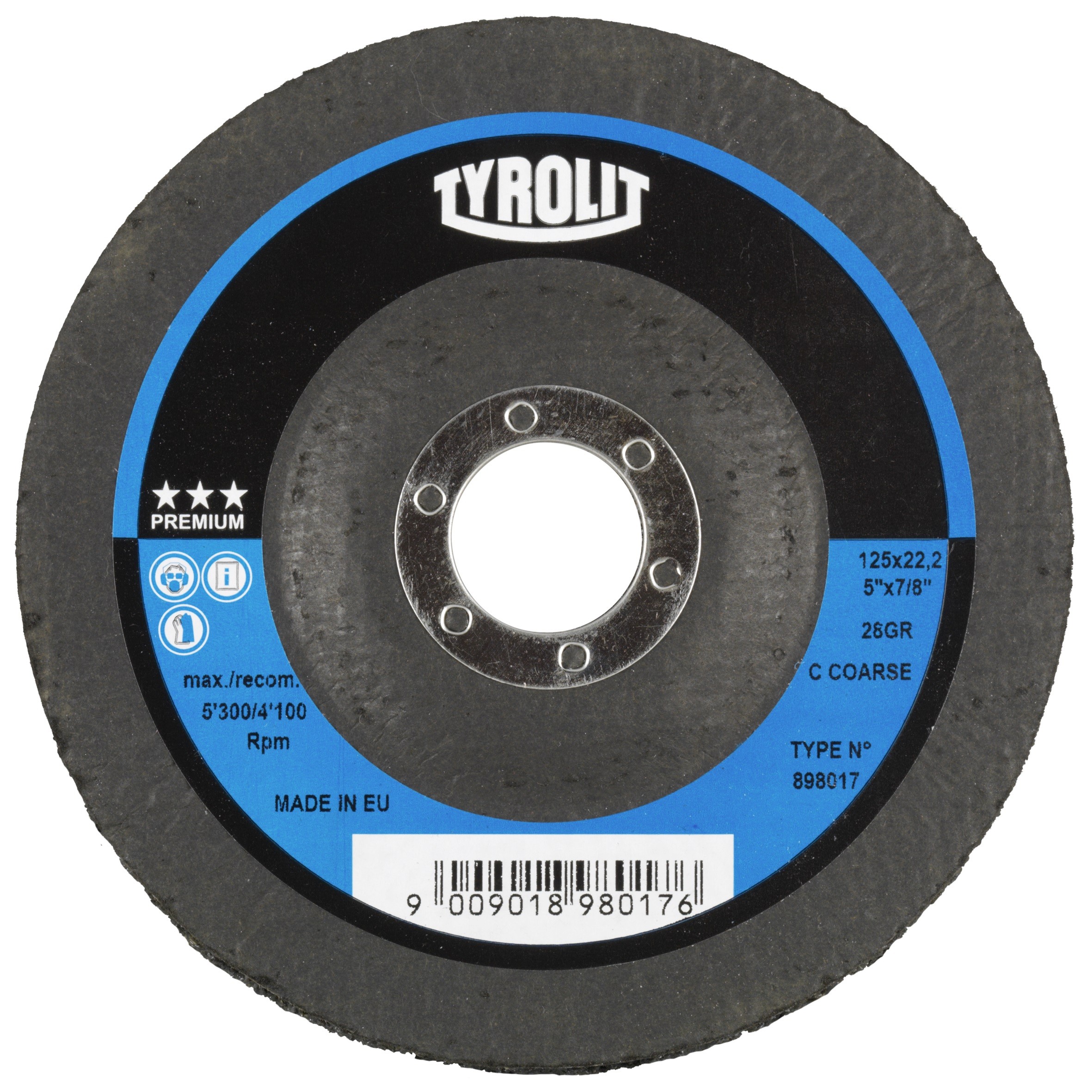 Tyrolit Premium*** Rough Cleaning Wheel 115 (4 1/2") MigAnglia Welding Equipment