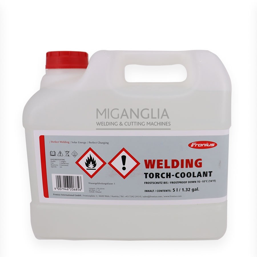 Fronius Torch Coolant Liquid 5Litre Clear MigAnglia Welding Equipment