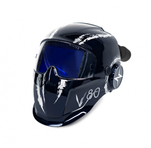 Bohler Evolution V80 Air - glossy blue headshield