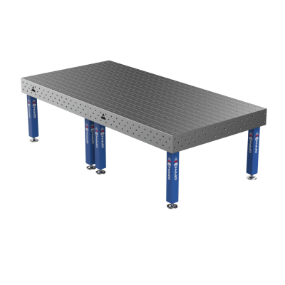 Welding Table PRO on feet 3000x1480 mm Ø16 mm grid 100x100 mm
