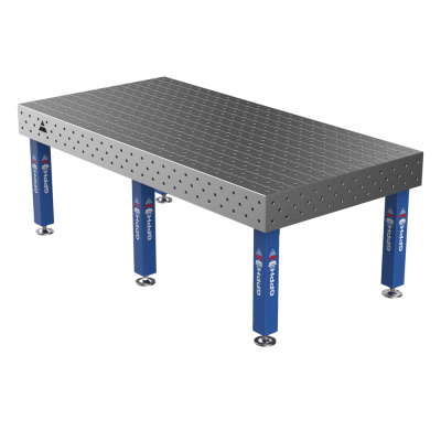 GPPH  Welding Table PRO on feet 2400x1200 mm Ø16 mm diagonal grid