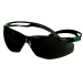 3M™ SecureFit™ 500 Safety Glasses, Green/Black frame, Anti-Scratch + (K), IR 5.0 Grey lens